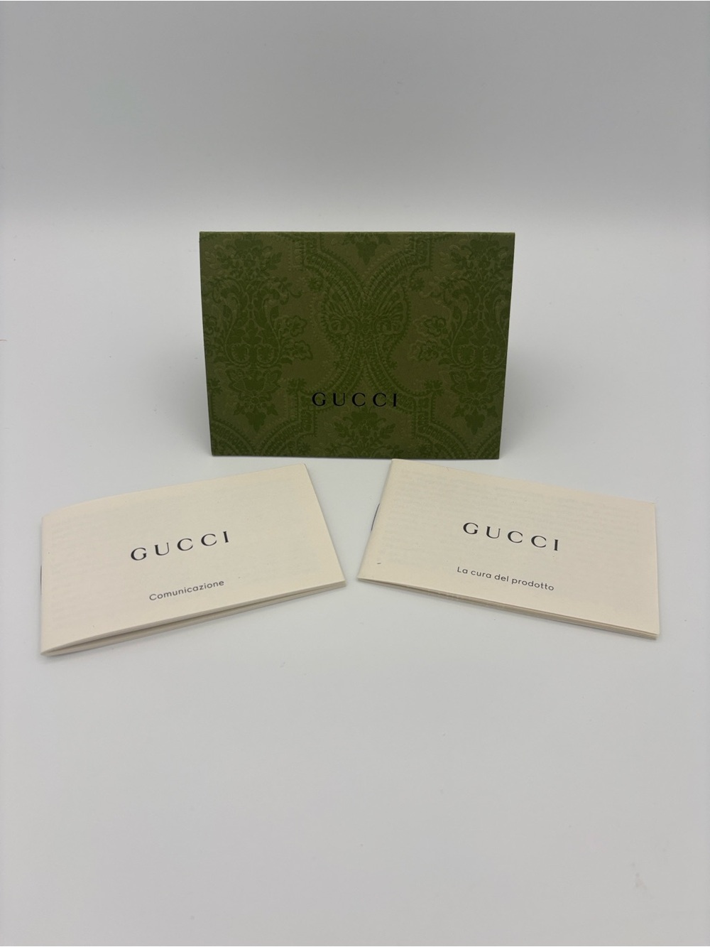 Gucci Ophidia GG Supreme Bifold Wallet- Beige/White with Green-Red Web Stripe - Picture 11 of 16